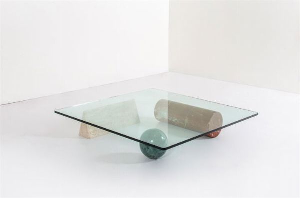VIGNELLI MASSIMO : Tavolino mod. Metafora  - Asta Asta 147 Design - Associazione Nazionale - Case d'Asta italiane