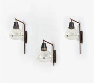 GARDELLA IGNAZIO - Tre lampade a muro mod. LP5