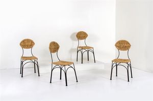 DIXON TOM - Quattro sedie della serie Banana Chair