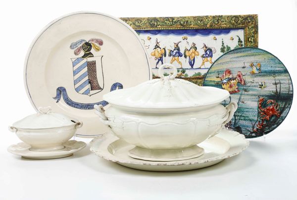 Zuppiera.<BR>Probabilmente Wedgwood, XVIII secolo.<BR>  - Asta Ceramiche - Associazione Nazionale - Case d'Asta italiane