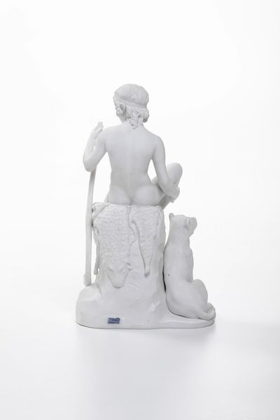 Scultura.<BR>Danimarca, Manifattura Royal Copenaghen, seconda met� del XIX secolo.<BR>  - Asta Ceramiche - Associazione Nazionale - Case d'Asta italiane