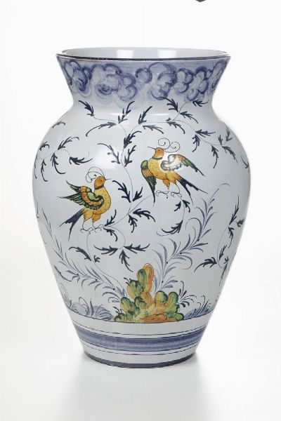 Grande vaso. <BR>Italia XX secolo.  - Asta Ceramiche - Associazione Nazionale - Case d'Asta italiane