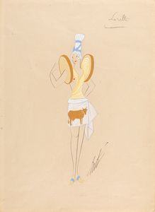 Erté (Romain de Tirtoff) - Le Beurre