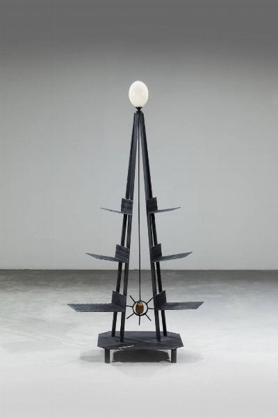 SALTARELLI SAVI VALERIO : Libreria da centro  - Asta Design  - Associazione Nazionale - Case d'Asta italiane