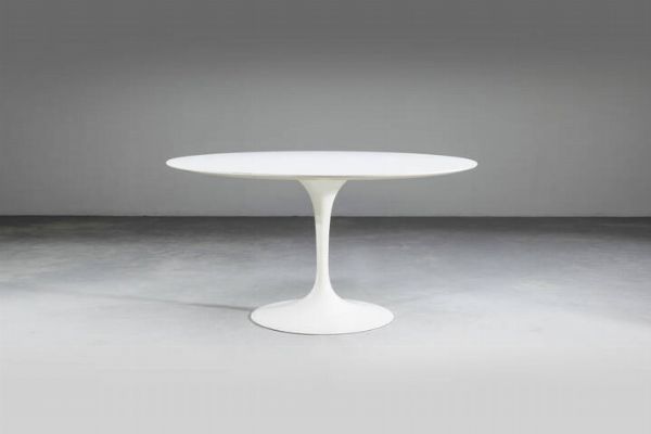 EERO SAARINEN : Tavolo mod.Tulip 164  - Asta Design  - Associazione Nazionale - Case d'Asta italiane