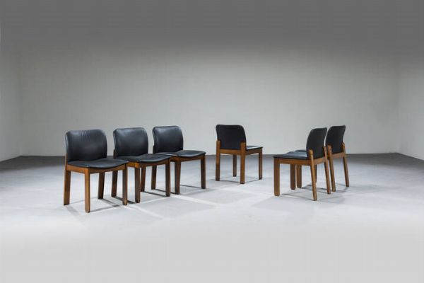 PRODUZIONE ITALIANA : Sei sedie  - Asta Design  - Associazione Nazionale - Case d'Asta italiane