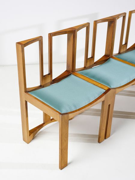 ZENONI GIORGIO  (n. 1935) : Panca composta da quattro sedute  - Asta Asta 476 | DESIGN E ARTI DECORATIVE DEL NOVECENTO Online - Associazione Nazionale - Case d'Asta italiane