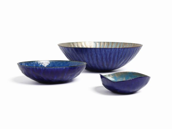 DE POLI PAOLO (1905 - 1996) : Tre ciotole, Padova  - Asta Asta 476 | DESIGN E ARTI DECORATIVE DEL NOVECENTO Online - Associazione Nazionale - Case d'Asta italiane