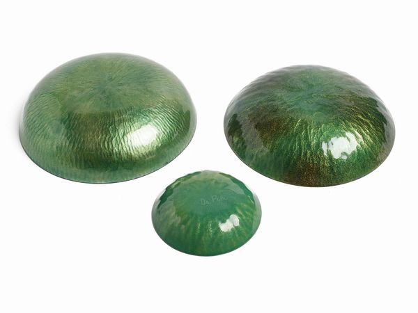 DE POLI PAOLO (1905 - 1996) : Tre ciotole, Padova  - Asta Asta 476 | DESIGN E ARTI DECORATIVE DEL NOVECENTO Online - Associazione Nazionale - Case d'Asta italiane