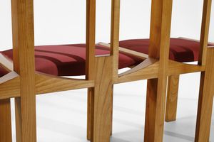 ZENONI GIORGIO  (n. 1935) : Panca composta da quattro sedute  - Asta Asta 476 | DESIGN E ARTI DECORATIVE DEL NOVECENTO Online - Associazione Nazionale - Case d'Asta italiane