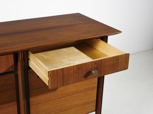 ARTIGIANI DEL MOBILE : Credenza a sei ante, Cant�  - Asta Asta 476 | DESIGN E ARTI DECORATIVE DEL NOVECENTO Online - Associazione Nazionale - Case d'Asta italiane