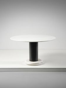 SOTTSASS ETTORE (1917 - 2007) - Tavolo mod. Loto Rosso per Poltronova, Firenze