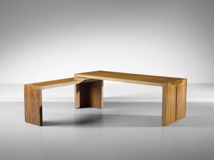 GIAMPIERO VITELLI & TITINA AMMANNATI - Scrivania modulabile della serie Wafer per Brunati, Italia