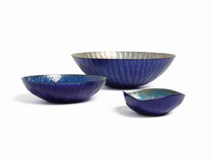 DE POLI PAOLO (1905 - 1996) : Tre ciotole, Padova  - Asta Asta 476 | DESIGN E ARTI DECORATIVE DEL NOVECENTO Online - Associazione Nazionale - Case d'Asta italiane