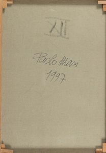 PAOLO MASI : Senza titolo  - Asta Arte moderna e contemporanea - Associazione Nazionale - Case d'Asta italiane