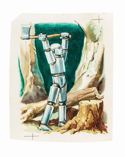 Libico Maraja : Il mago di Oz  - Asta Fairy Tales / Illustrazioni Originali - Associazione Nazionale - Case d'Asta italiane