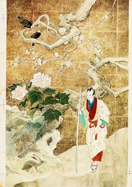 Gianni Benvenuti : Fiabe giapponesi  - Asta Fairy Tales / Illustrazioni Originali - Associazione Nazionale - Case d'Asta italiane