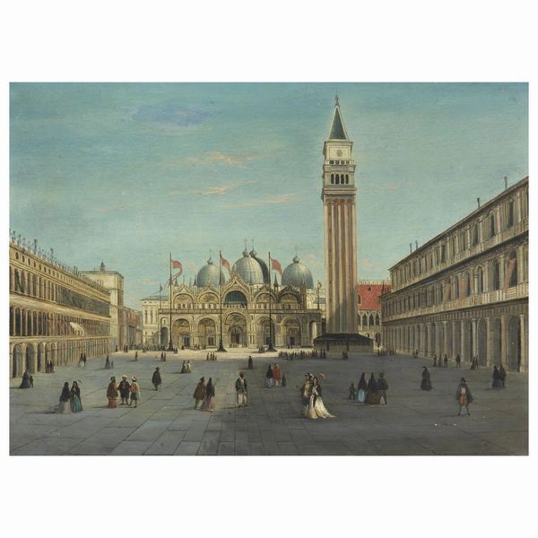 Scuola veneziana, seconda met sec. XVIII  - Asta ARCADE I DIPINTI DAL SECOLO XVI AL XVIII - Associazione Nazionale - Case d'Asta italiane