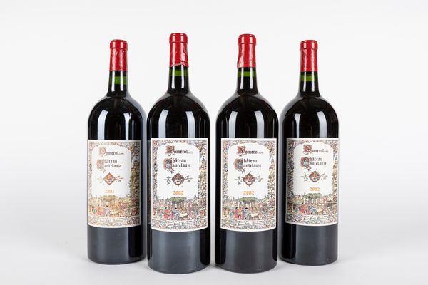 FRANCIA : Chateau Cantelauze, Pomerol MG (4 BT)  - Asta Vini e Distillati - Associazione Nazionale - Case d'Asta italiane