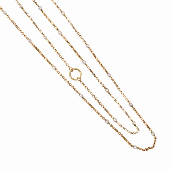 LUNGA CATENA  - Asta GIOIELLI IMPORTANTI - Associazione Nazionale - Case d'Asta italiane