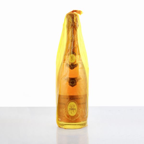 Louis Roederer, Cristal Ros 2000  - Asta Vini e Distillati Web Only - Associazione Nazionale - Case d'Asta italiane