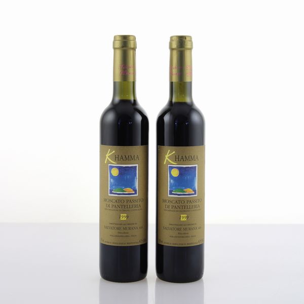 Salvatore Murana, Moscato Passito di Pantelleria Khamma 1999  - Asta Vini e Distillati Web Only - Associazione Nazionale - Case d'Asta italiane