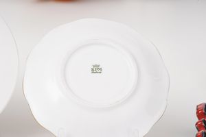 Tre servizi da t� e caff� in porcellana. XX secolo  - Asta Antiquariato - Associazione Nazionale - Case d'Asta italiane