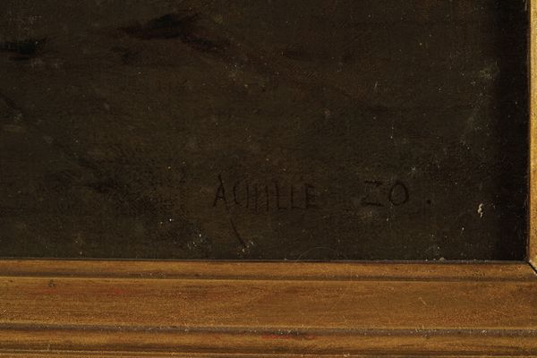 Achille Zo : Veduta araba  - Asta Dipinti e Sculture del XIX-XX secolo - Associazione Nazionale - Case d'Asta italiane