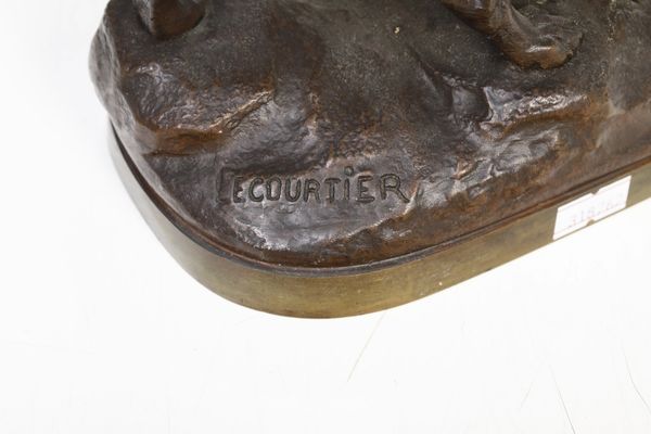 Prosper Le Courtier : Cane che punta  - Asta Sei Secoli di Arti e Arredi - Associazione Nazionale - Case d'Asta italiane