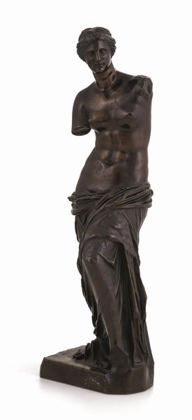 Venere di Milo. Fonditore del XX secolo  - Asta Sei Secoli di Arti e Arredi - Associazione Nazionale - Case d'Asta italiane