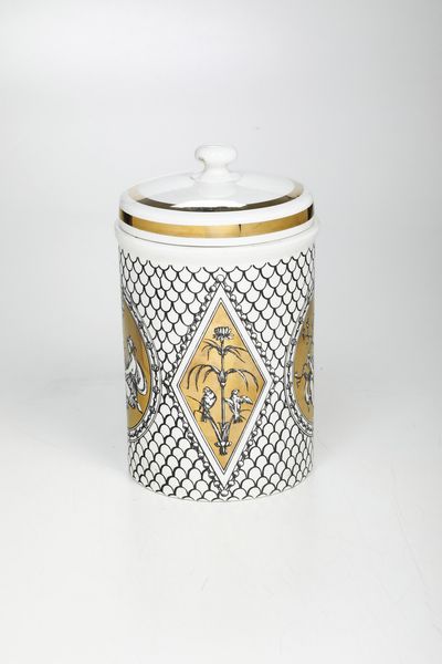 Piero Fornasetti : Milano 1950 ca  - Asta Sei Secoli di Arti e Arredi - Associazione Nazionale - Case d'Asta italiane