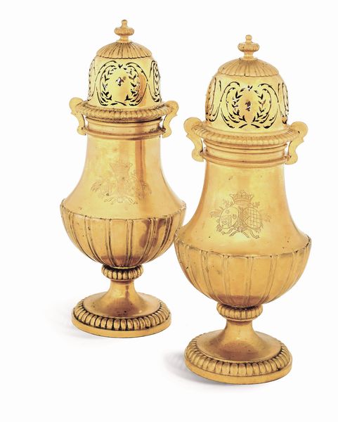 Quattro spargizucchero. Francia XIX-XX secolo  - Asta Sei Secoli di Arti e Arredi - Associazione Nazionale - Case d'Asta italiane