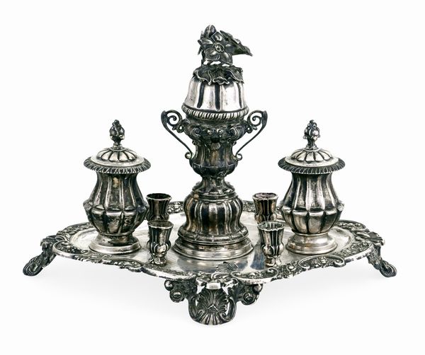 Calamaio. Milano XIX secolo, argentiere Giuseppe Fontana  - Asta Sei Secoli di Arti e Arredi - Associazione Nazionale - Case d'Asta italiane