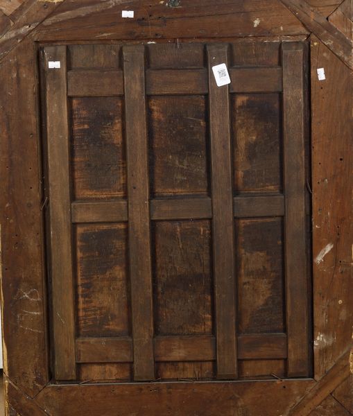 Scuola fiamminga del XVII secolo Sacra Famiglia entro ghirlanda di fiori  - Asta Sei Secoli di Arti e Arredi - Associazione Nazionale - Case d'Asta italiane