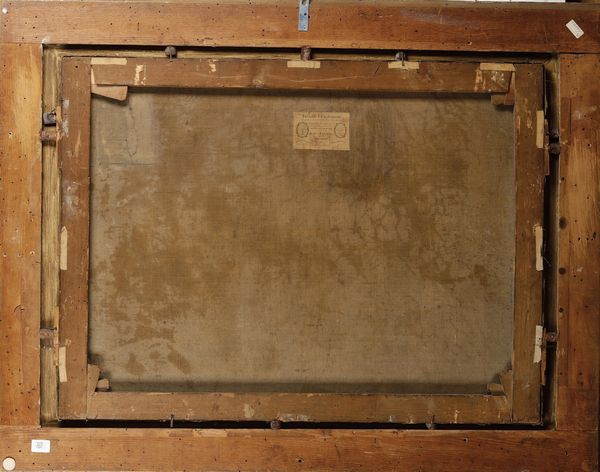 Aniello Ascione (documentato a Napoli dal 1680 al 1708), Attribuito a : Natura morta in paesaggio con cacciagione, frutta e cagnolino  - Asta Sei Secoli di Arti e Arredi - Associazione Nazionale - Case d'Asta italiane