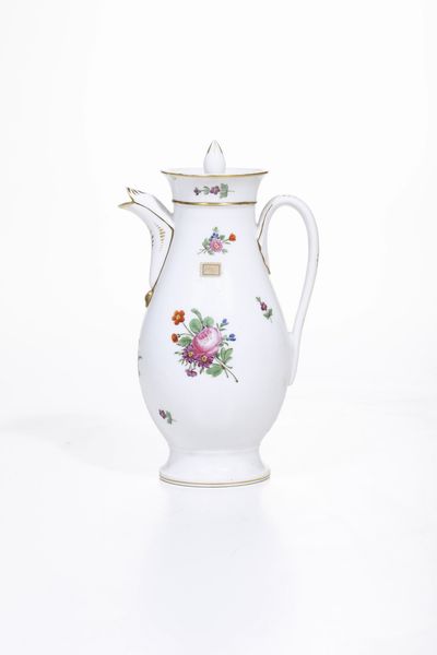 Caffettiera<BR>Probabilmente Parigi, inizio del XIX secolo  - Asta Sei Secoli di Arti e Arredi - Associazione Nazionale - Case d'Asta italiane