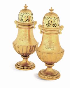 Quattro spargizucchero. Francia XIX-XX secolo  - Asta Sei Secoli di Arti e Arredi - Associazione Nazionale - Case d'Asta italiane