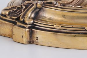 Coppia di candelabri. Francia seconda met� del XX secolo  - Asta Sei Secoli di Arti e Arredi - Associazione Nazionale - Case d'Asta italiane