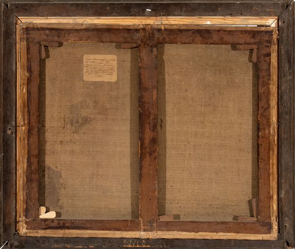 Artista genovese, prima metà XVII secolo : Cimone e Pero (la Carit romana)  - Asta Dipinti dal XIV al XIX secolo, con una selezione di sculture - Associazione Nazionale - Case d'Asta italiane