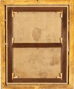 Pier Francesco Cittadini, Attribuito a : Ritratto di dama con ventaglio entro ghirlanda di fiori  - Asta Dipinti dal XIV al XIX secolo, con una selezione di sculture - Associazione Nazionale - Case d'Asta italiane