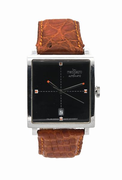 Markiaro Automatic - Orologio da polso automatico unisex in acciaio con datario  - Asta Asta a Tempo - Orologi da Tasca da Polso e da Tavolo - Associazione Nazionale - Case d'Asta italiane