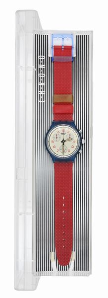 Swatch Chrono - Orologio da polso al quarzo  - Asta Asta a Tempo - Orologi da Tasca da Polso e da Tavolo - Associazione Nazionale - Case d'Asta italiane