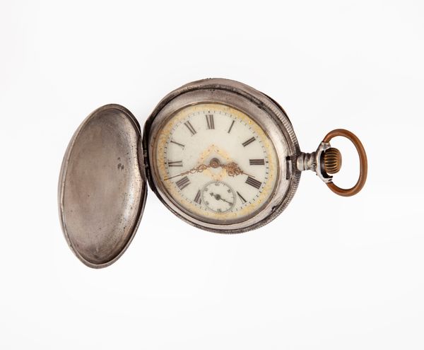 Favory - Orologio da tasca a savonette remontoir da uomo in metallo argentato. Scappamento ad ancora, bilanciere con viti e spirale piana  - Asta Asta a Tempo - Orologi da Tasca da Polso e da Tavolo - Associazione Nazionale - Case d'Asta italiane