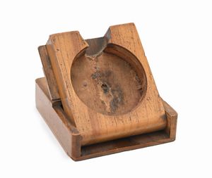 Scatola porta orologio sorrentina in legno  - Asta Asta a Tempo - Orologi da Tasca da Polso e da Tavolo - Associazione Nazionale - Case d'Asta italiane