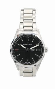 Hamilton Broadway Day Date H433110 - Orologio da polso al quarzo da uomo in acciaio con datario con bracciale in acciaio  - Asta Asta a Tempo - Orologi da Tasca da Polso e da Tavolo - Associazione Nazionale - Case d'Asta italiane