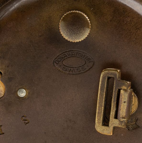 Doxa Watch Co. : Orologio da tavolo Art Dco in argento e smalti  - Asta Piccoli Orologi da tavolo Art Dco e Saliere d'Epoca dalle Collezioni Melandri di Objets de Vertu - Associazione Nazionale - Case d'Asta italiane