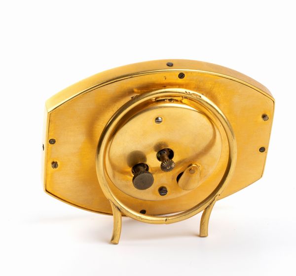 Orologio da tavolo Art D�co con smalti policromi  - Asta Piccoli Orologi da tavolo Art D�co e Saliere d'Epoca dalle Collezioni Melandri di Objets de Vertu - Associazione Nazionale - Case d'Asta italiane