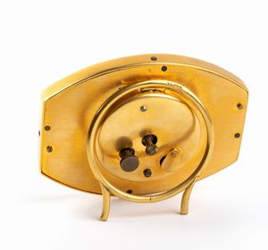 Orologio da tavolo Art D�co con smalti policromi  - Asta Piccoli Orologi da tavolo Art D�co e Saliere d'Epoca dalle Collezioni Melandri di Objets de Vertu - Associazione Nazionale - Case d'Asta italiane