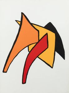ALEXANDER CALDER Lawton (USA) 1898 - 1976 New York (USA) - Dance 1963