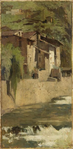 Achille Befani Formis : «Scorcio di paese» e «Paesaggio»  - Asta Dipinti e Sculture del XIX e XX secolo - Associazione Nazionale - Case d'Asta italiane